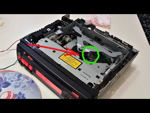 How to fix car cd player that won't read cds