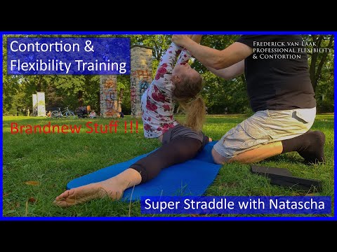 Contortion Training by Flexyart 212: great Straddlesplit - Also for Yoga, Poledance, Ballet, Dance