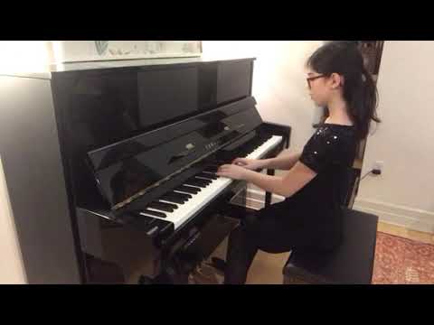 Sophia Coffey (12) - Mozart Piano Sonata in F major, K. 332 (1st mvt)