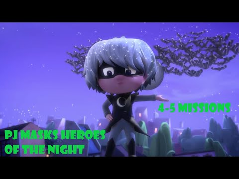 PJ Masks Heroes of the Night. Gameplay. Mission #4-5.