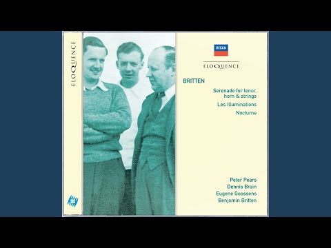 Britten: Les Illuminations, Op. 18: IIIa. Phrase