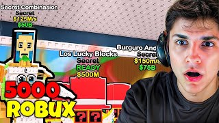 ABONEMİN HESABINI ÇALDIM SECRET AÇTIM😅- Roblox Steal A Brainrot