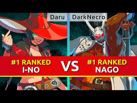 GGST ▰ Daru (#1 Ranked I-No) vs DarkNecro (#1 Ranked Nagoriyuki). Guilty Gear Strive