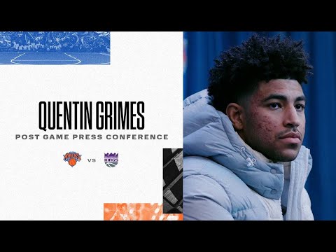 Quentin Grimes ' "Every time I step on the court, I get more and more confident in my game."