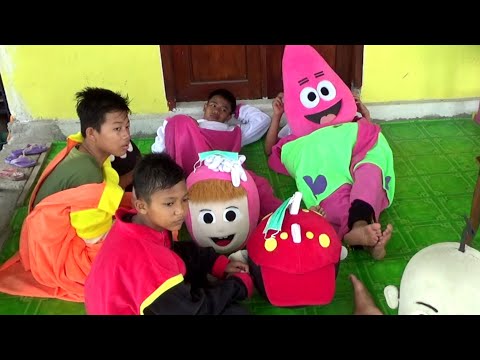 SQUID GAME COSTUME | COSTUME PLAY SQUID GAME PATRICK MASHA BOBOIBOY UPIN ON MY WAY LILY ALAN WALKER Video