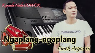 Download lagu Ngaplang ngaplang Emek aryanto Karaoke Nada Cowok mp3