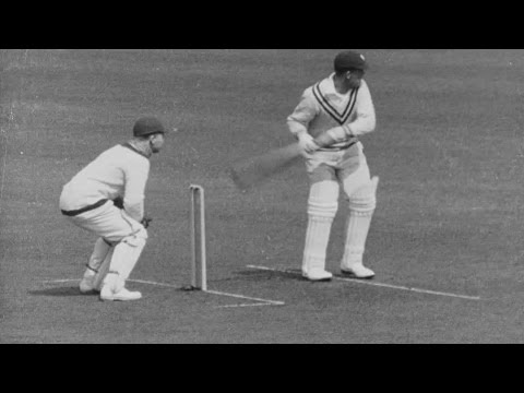 First in the Field - Lancashire v Warwickshire county cricket match (1927)