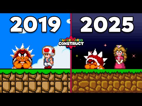 The Evolution of Super Mario Construct
