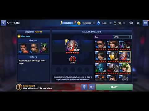 Giantman(Ultron pym/Pymtron) Vs shadowland Floor 19 - Marvel Future Fight