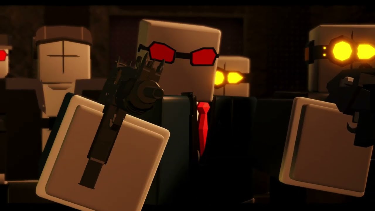 Defend the girl collab - my part (intermission) Roblox animation