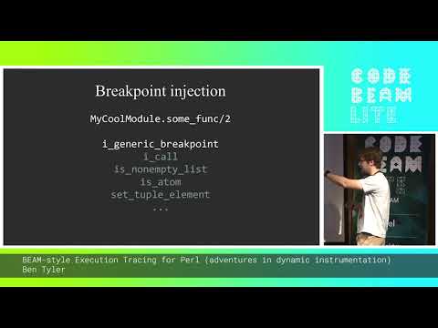 Ben Tyler - BEAM-style Execution Tracing for Perl | CBL AMSTERDAM 19
