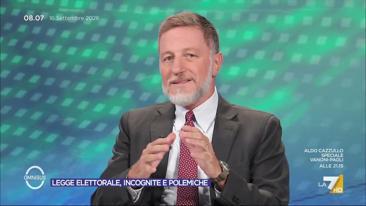 Legge elettorale, Massimo Giannini: "Anomalie sono sotto gli occhi di tutti"