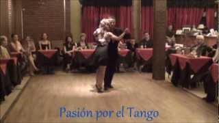 LAURA PELLEGRINO y FERNANDO GORDILLO bailando el tango NOCHE DE GARUFA en la MILONGA LAS MUSAS
