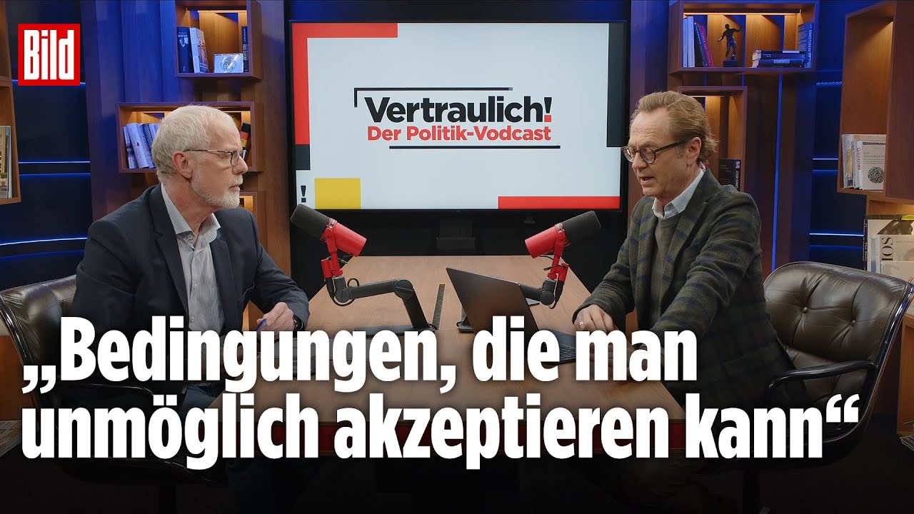 Fauler Friedensplan für die Ukraine: Kann Merz jetzt noch was retten? | Vertraulich