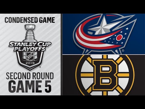 05/04/19 Second Round, Gm5: Blue Jackets @ Bruins