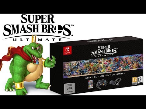 Massive News:  Smash Ultimate Limited Edition Bundle Revealed & 5 New Smash Amiibo & Direct Review