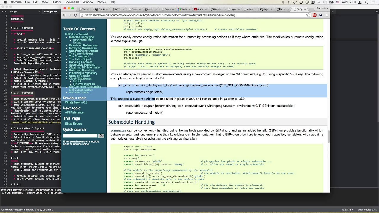 fixing git-python issue 256