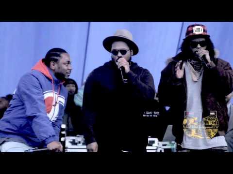 Black Hippy - Vice City  Live @ (Nickerson Gardens Free Concert Presented By TDE!!!)12/22/15