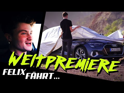 Felix fährt eine Weltpremiere: Audi A3 Limousine 2020