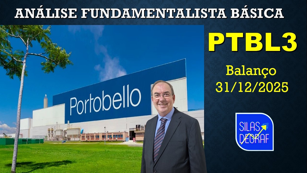 PTBL3 - PBG S/A - CERÂMICA PORTOBELLO. ANÁLISE FUNDAMENTALISTA BÁSICA. PROF. SILAS DEGRAF. 31/12/25
