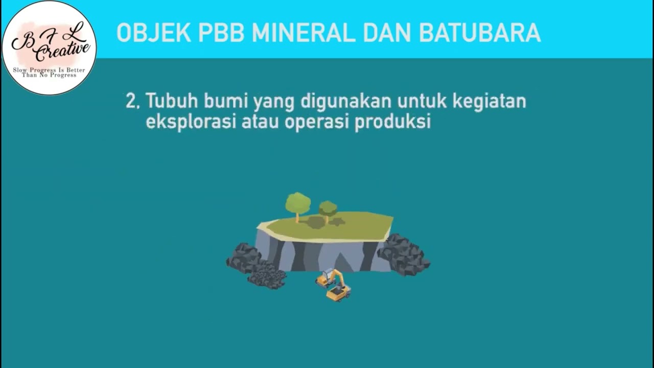 PBB #18 Objek Pajak Minerba Mineral dan Batubara