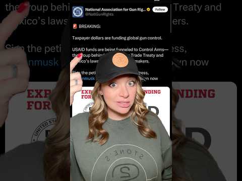 YOUR Tax Dollars Funding Global Gun Control?!? #2ndamendment #shortsvideo #shortsfeed #shorts Thumbnail