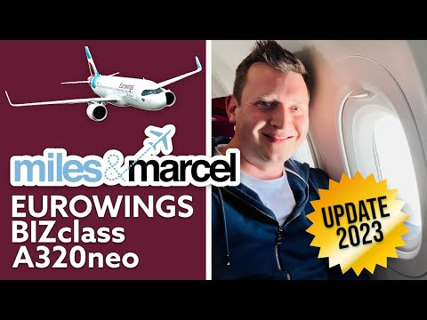 Eurowings BIZclass (2023) and news about the Senator Lounge at Hamburg Airport | Miles & Marcel