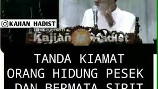 Download lagu Ceramah pendek | tanda tanda kiamat hidung pesek dan mata sipit | ust. Abdul somad mp3