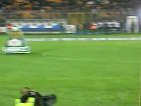 Calentamiento Milan- Lecce