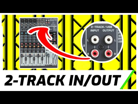 2-Track (RCA) Input Setup / Issues | Behringer Xenyx Audio Mixer