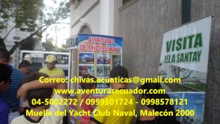 preview picture of video 'CRUCEROS AVENTURAS RIO GUAYAS'