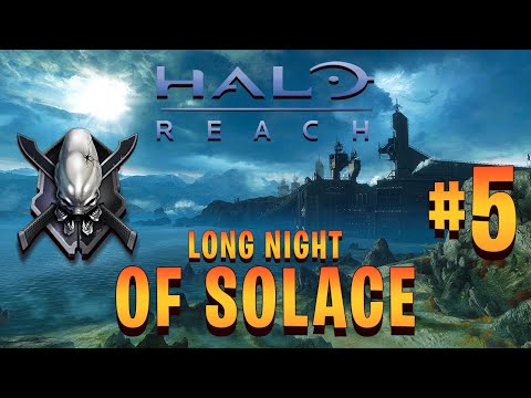 Halo Reach Legendary | Long Night of Solace Perfect Run Iron Skull
