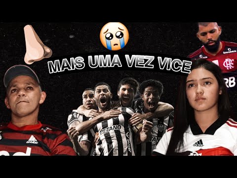 REACT ATLÉTICO-MG (8) 2 X 2 (7) FLAMENGO - MAIS UMA VEZ VICE !!!