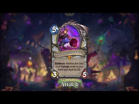 Hearthstone - Dark Inquisitor Xanesh Voice Lines