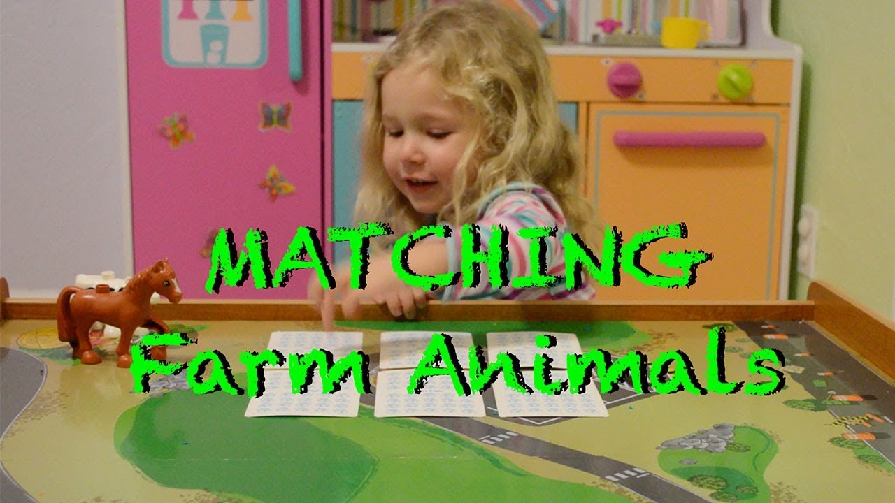 Learning with Lea - Matching Farm Animals