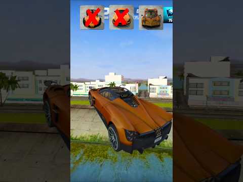 Top 3 Best SuperCars Ramp2 Challenge // Who Will Win?🤔 // Extreme Car Driving Simulator #shorts Ep10