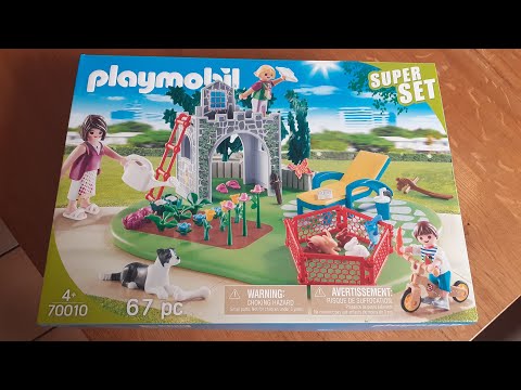 Playmobil SuperSet - Familiengarten - #unboxing