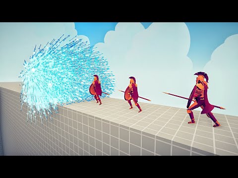 3x SPARTANS vs EVERY GOD - Totally Accurate Battle Simulator TABS