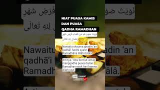 Download lagu Niat puasa Kamis dan qadha puasa ramadhan #shortsfeed #shortsvideo #puasakamis #puasaqadha mp3
