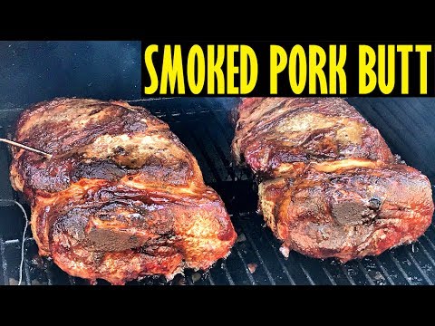 Smoking Pork Butts On The Oklahoma Joe's Highland