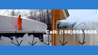 preview picture of video 'Roof snow and ice removal Ashland MA'