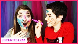 Mr. Sketch Challenge With Jake / JustJordan33