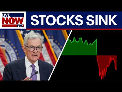 Video | Fed rate cut: Stocks sink during Powell speech