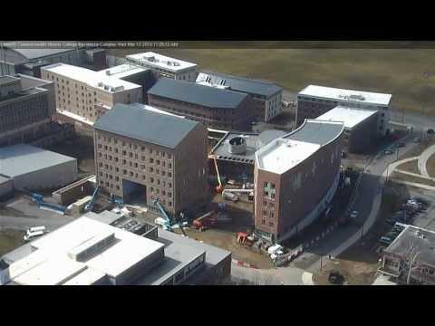 UMass Amherst CHRC timelapse construction video