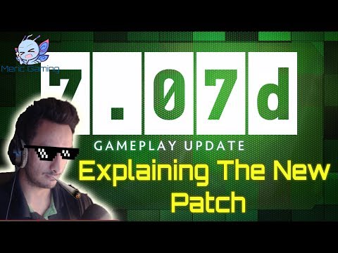 Explaining The New Patch 7.07D !!