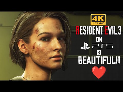 [4K HDR] Resident Evil 3 Remake is BEAUTIFUL on PS5 - 4K HDR 60FPS Graphics Showcase