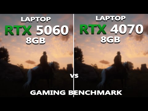 LAPTOP RTX 5060 vs RTX 4070 Gaming Benchmark Test | Is it worth the upgrade? | Tested in 10 Games |