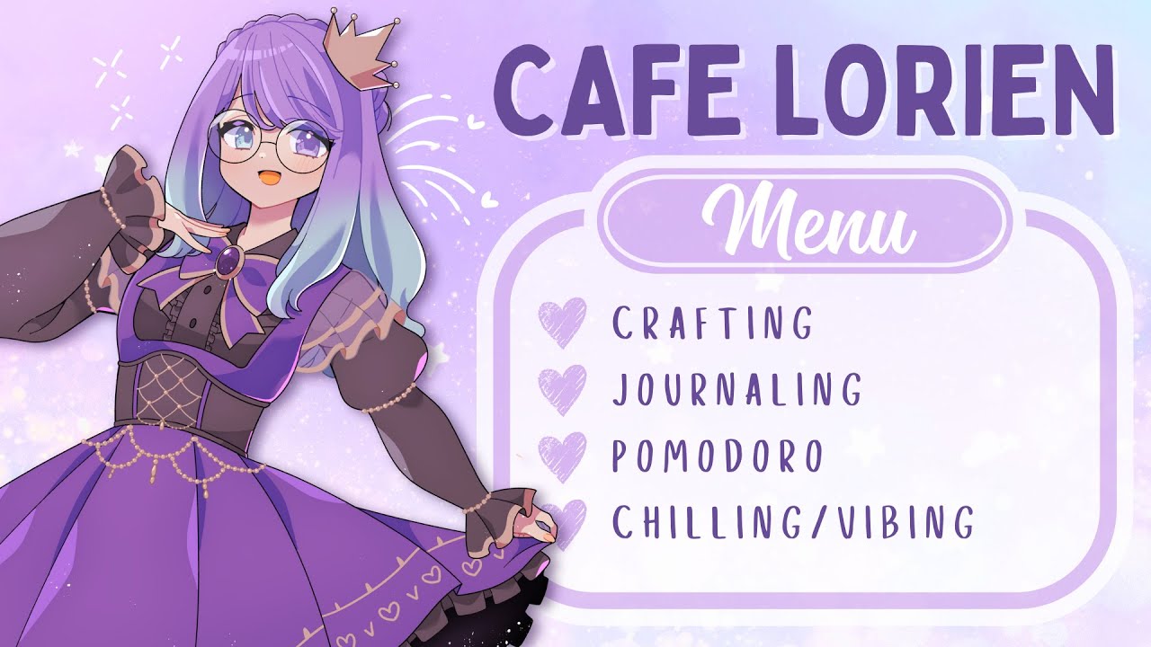 cafe lorien live: journaling and washi swatching ♡