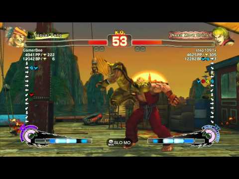 SSF4 AE 2012: GamerBee (Adon) vs step1091x (Ken) - Xbox Live Ranked Match