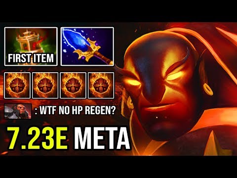 WTF First ITEM Spirit Vessel - 13Min Godlike EZ 30 Kills Counter Axe & PA IMBA Ember Spirit DotA 2